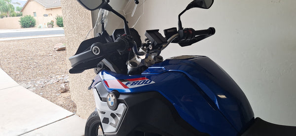 1 1/4" Block Offset Risers for 7/8" OR 1 1/8" Handlebar- 2 Color Options