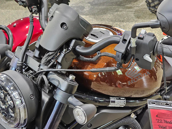 Honda Rebel 300, 500, and 1100 1.5 inch Bar Back risers (BLEM)