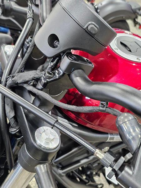 Honda Rebel 300, 500, and 1100 1.5 inch Bar Back risers (BLEM)