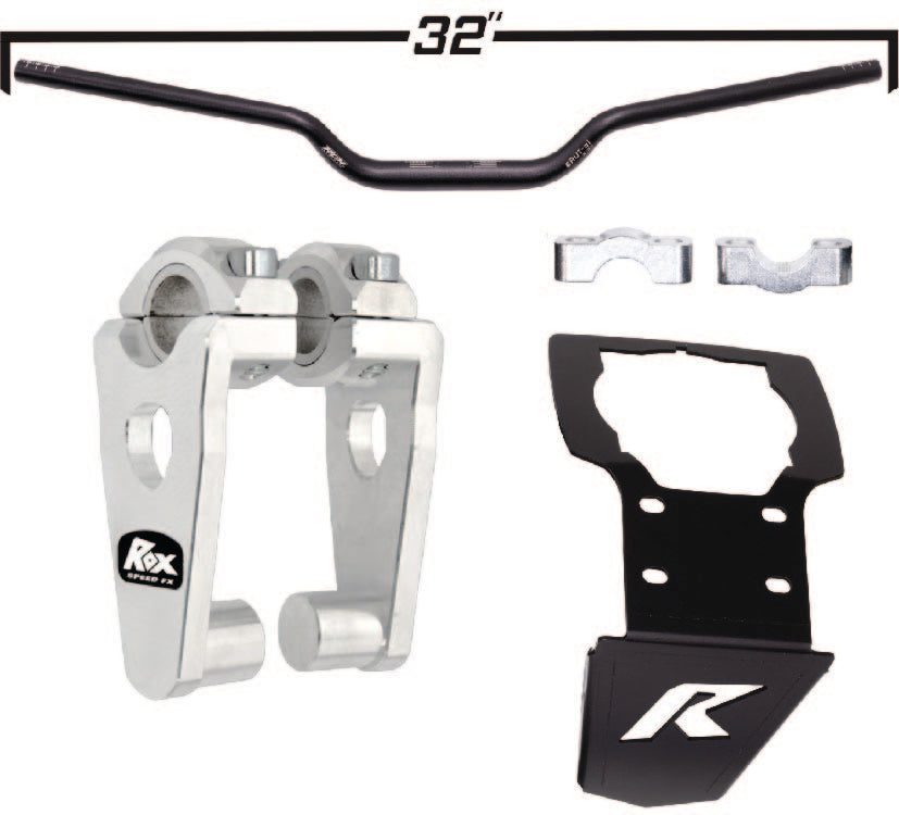 Polaris Scrambler 850/1000 Handlebar & Riser Combo Kit – Rox Speed FX