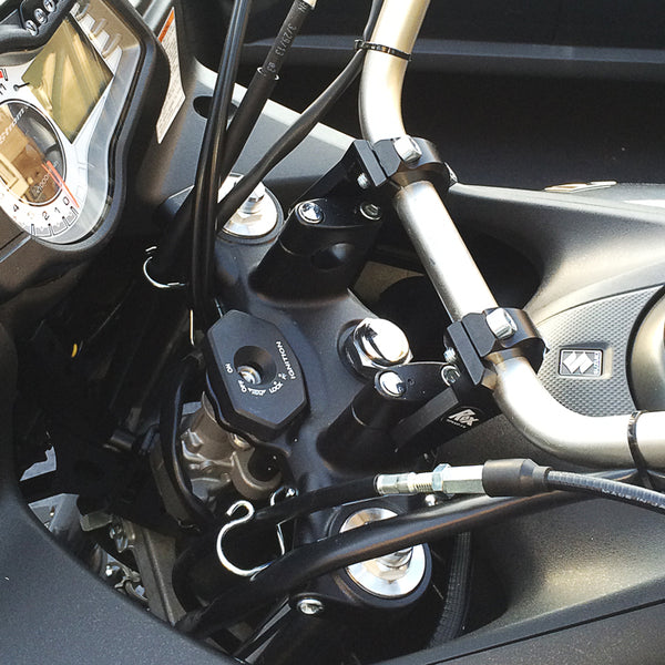 2" Pivoting Bar Risers for 7/8" Handlebar- 2 Color Options