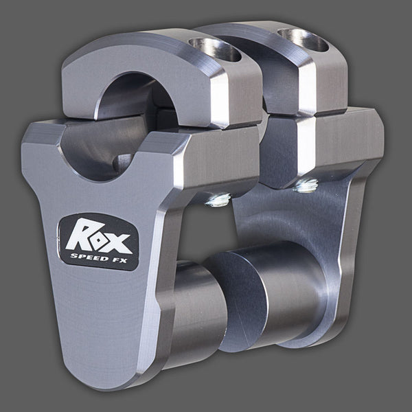 2" Pivoting Bar Risers for 1 1/8" Handlebar- 4 color options