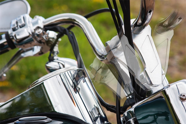 2" Pivoting Bar Risers for V-Twin Bikes (Extended Stem)- 3 color options