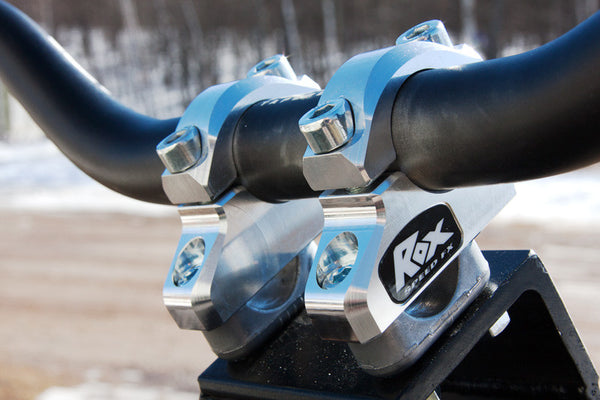 1 1/4" Block Offset Risers for 7/8" OR 1 1/8" Handlebar- 2 Color Options
