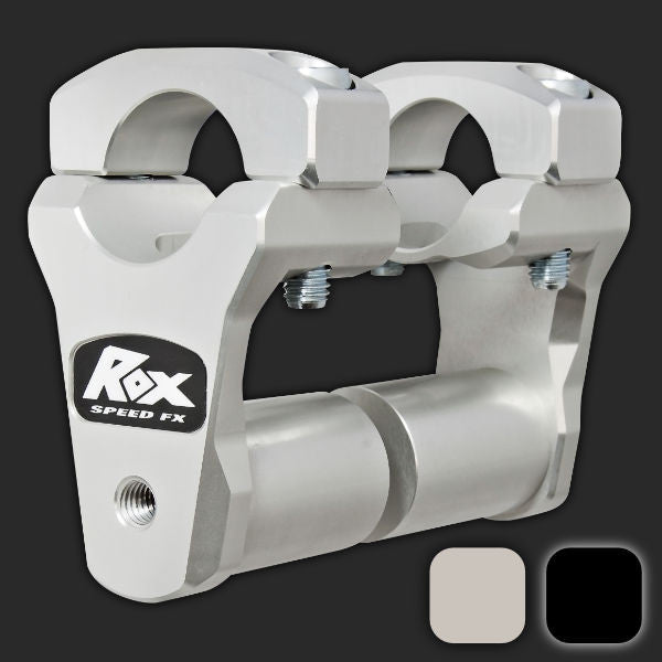 2" Pivoting Bar Risers for 1 1/8" Handlebar (with Extended Stem)- 2 Color Options