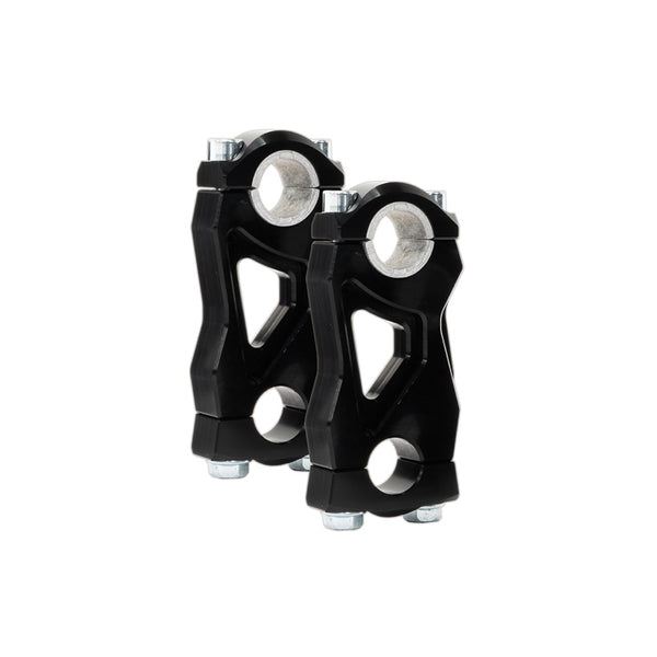 BRX Pivoting snowmobile Risers for T-Style Stems