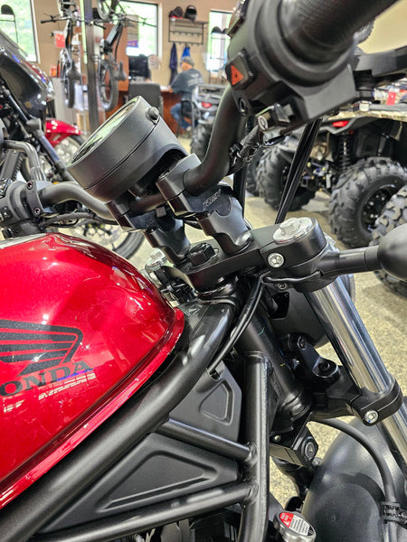 Honda Rebel 300, 500, and 1100 1.5 inch Bar Back risers – Rox Speed FX