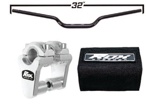 Handlebar / Riser Combo Kit for bikes with 7/8" handlebars