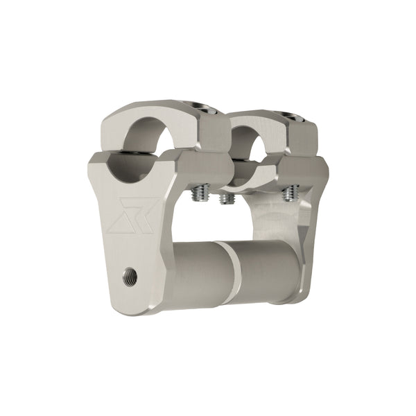 2" Pivoting Bar Risers for 1 1/8" Handlebar (with Extended Stem)- 2 Color Options