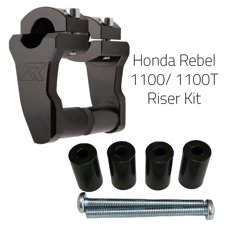 Pivoting riser kit for the Honda Rebel 1100/ 1100T – Rox Speed FX