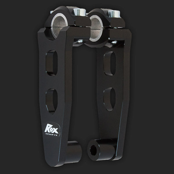 Rox Speed FX Elite Lenkererhöhung – 5,1 Cm Schwenkbar, Für 22 Mm & 28 Mm Lenker, Schwarz