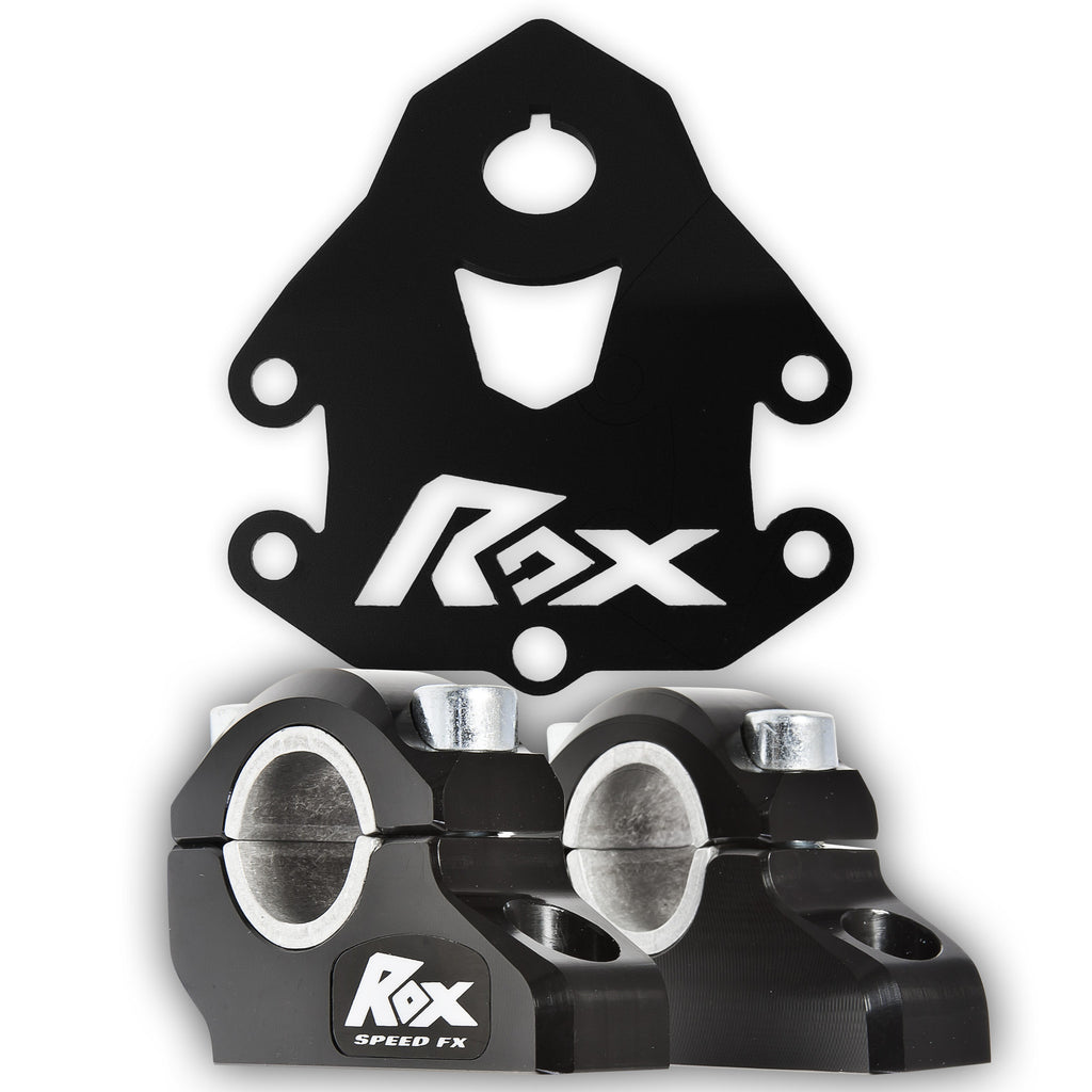 Yamaha Raptor 700 Handlebar Riser + Dash Panel Combo Kit – Rox Speed FX