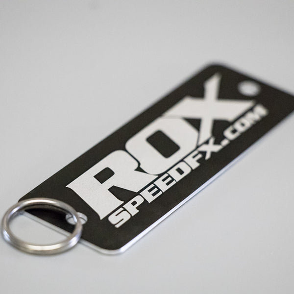 Rox Laser Etched Keychain